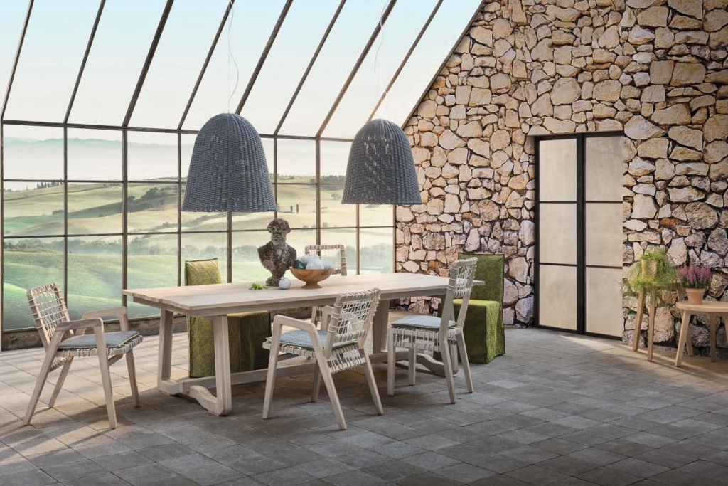 Spazio indoor/outdoor vivibile tutto l'anno.